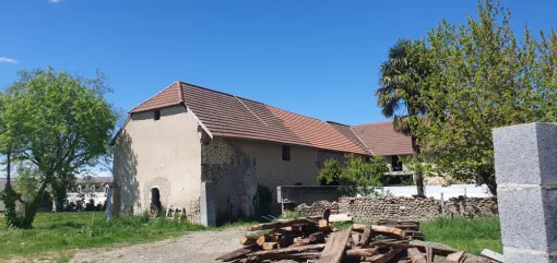 Rénovation complète grange maison à Escaunet, Pau, Dhotel loup architectes