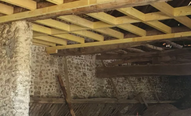 Rénovation complète grange maison à Escaunet, Pau, Dhotel loup architectes