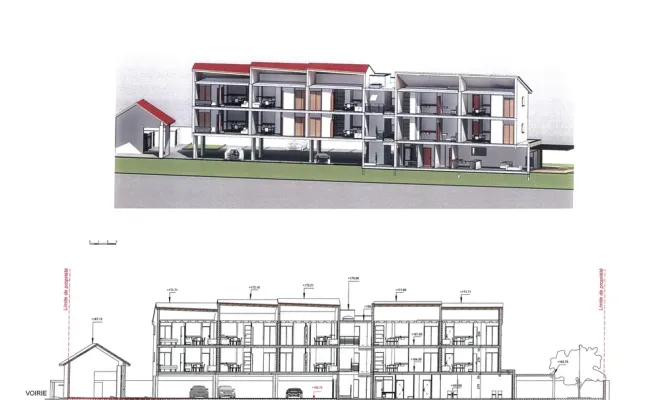 Création de plan sur mesure pour des logements à Lons, Pau, Dhotel loup architectes