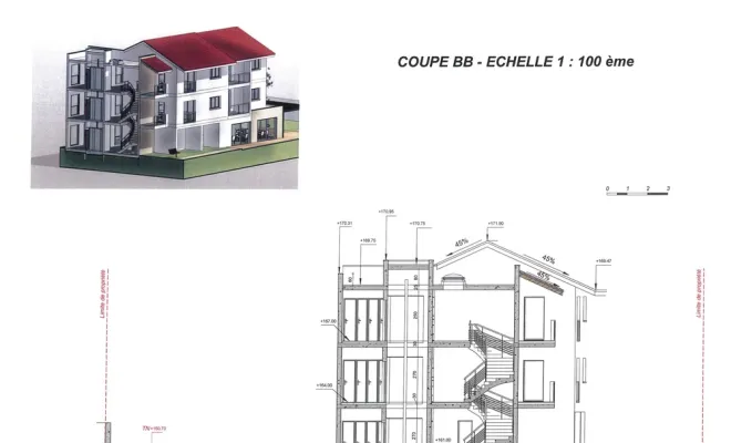 Création de plan sur mesure pour des logements à Lons, Pau, Dhotel loup architectes