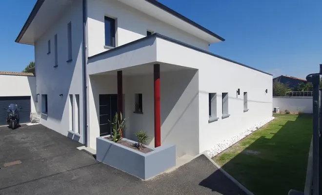 Construction d'une maison neuve à Anglet, Pau, Dhotel loup architectes